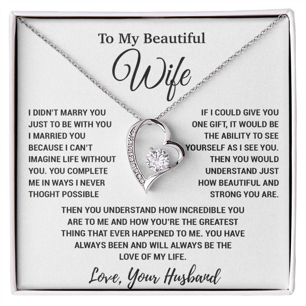 To My Wife Necklace, Christmas Gifts For Women, Anniversary Gift For Wife 8_11