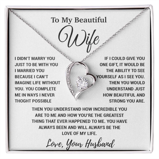 To My Wife Necklace, Christmas Gifts For Women, Anniversary Gift For Wife 8_11