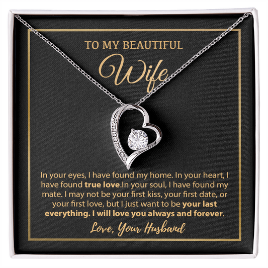 To My Wife Necklace, Christmas Gifts For Women, Anniversary Gift For Wife 18_12