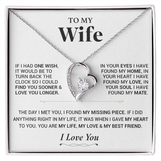 To My Wife Necklace, Anniversary Gift For Wife, Wife Birthday, Gift For Wife 19_7