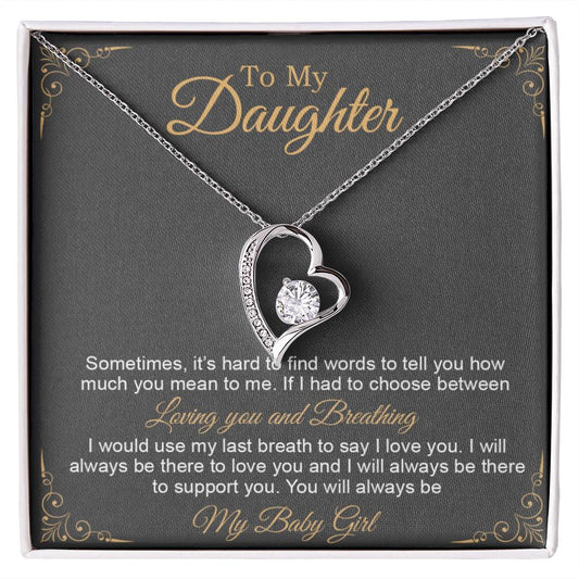 To My Daughter Necklace, Gift to My Daughter, Graduation Gift for Daughter