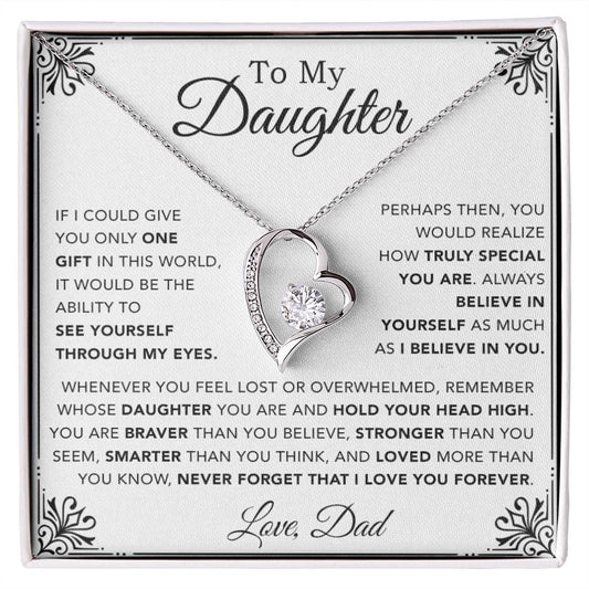 To My Daughter Necklace, Gift for Daughter from Dad, Father Daughter Necklace 1_12_NEW