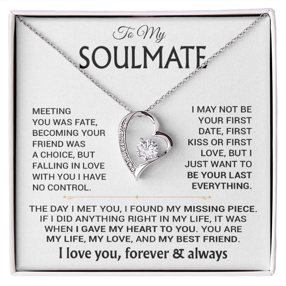 To My Soulmate Necklace, Soulmate Gift, Gift For Girlfriend, Valentines Gift 6_12