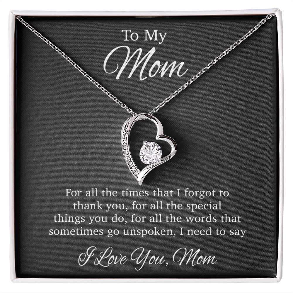 To My Mom Necklace, Gift For Mom From Daughter, Mother's Day Gifts 5_4