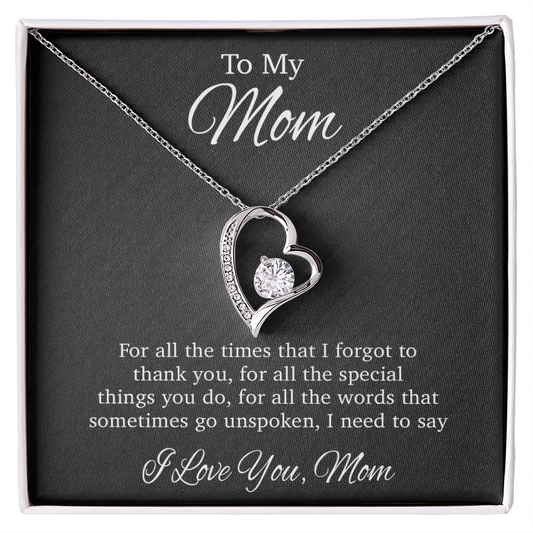 To My Mom Necklace, Gift For Mom From Daughter, Mother's Day Gifts 5_4