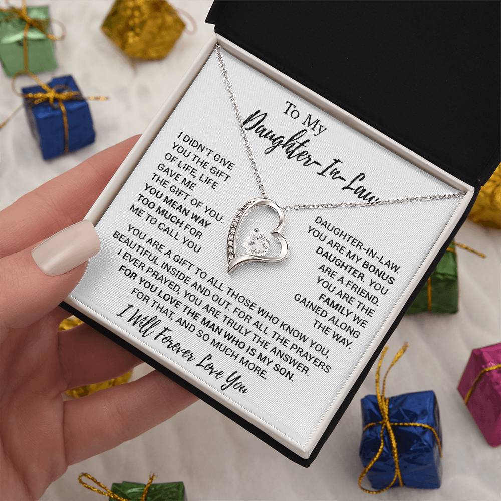 To My Daughter-In-Law Necklace, Gift For Daughter In Law, Daughter In Law Gift 18_10