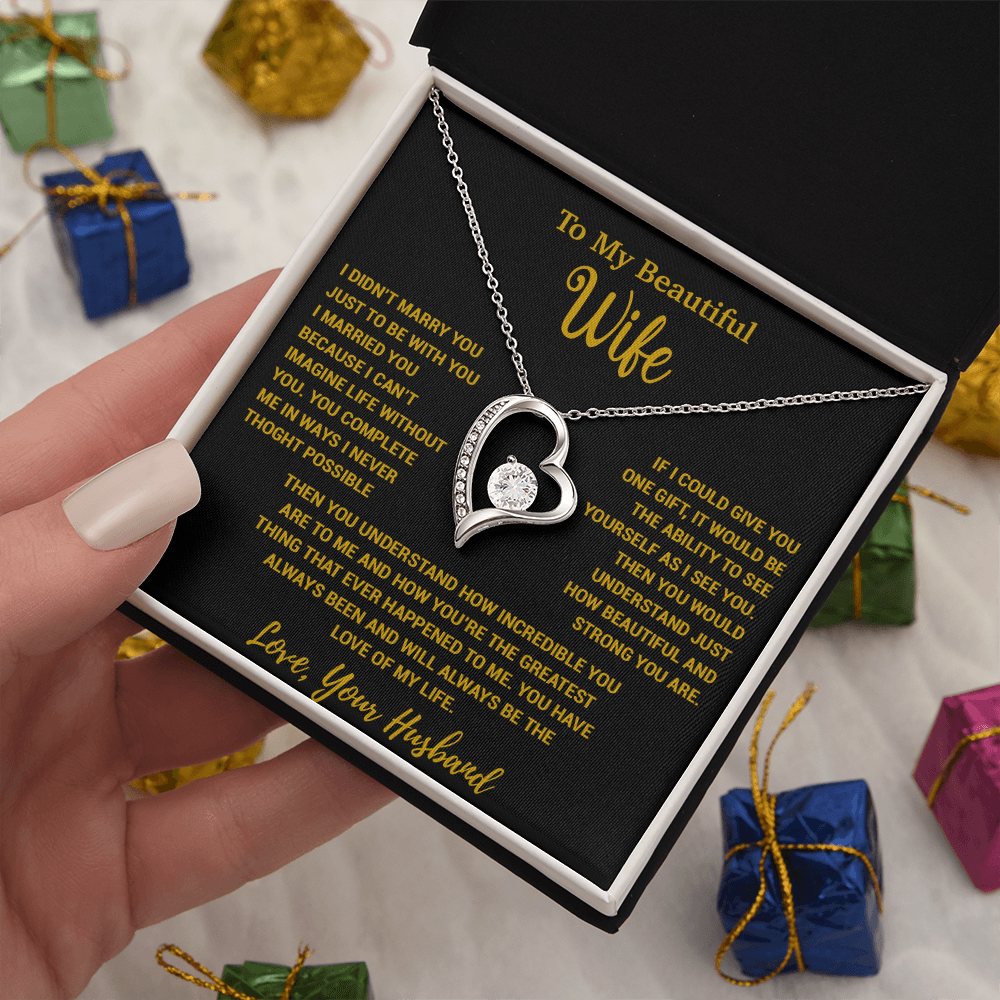 To My Wife Necklace, Vanlentines Gifts For Women, Anniversary Gift For Wife 2_1