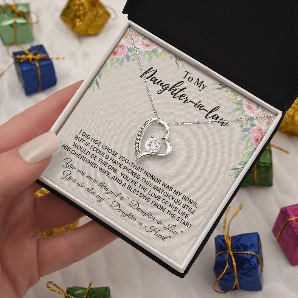 To My Daughter-In-Law Necklace, Gift For Daughter In Law, Daughter In Law Gift 8_11
