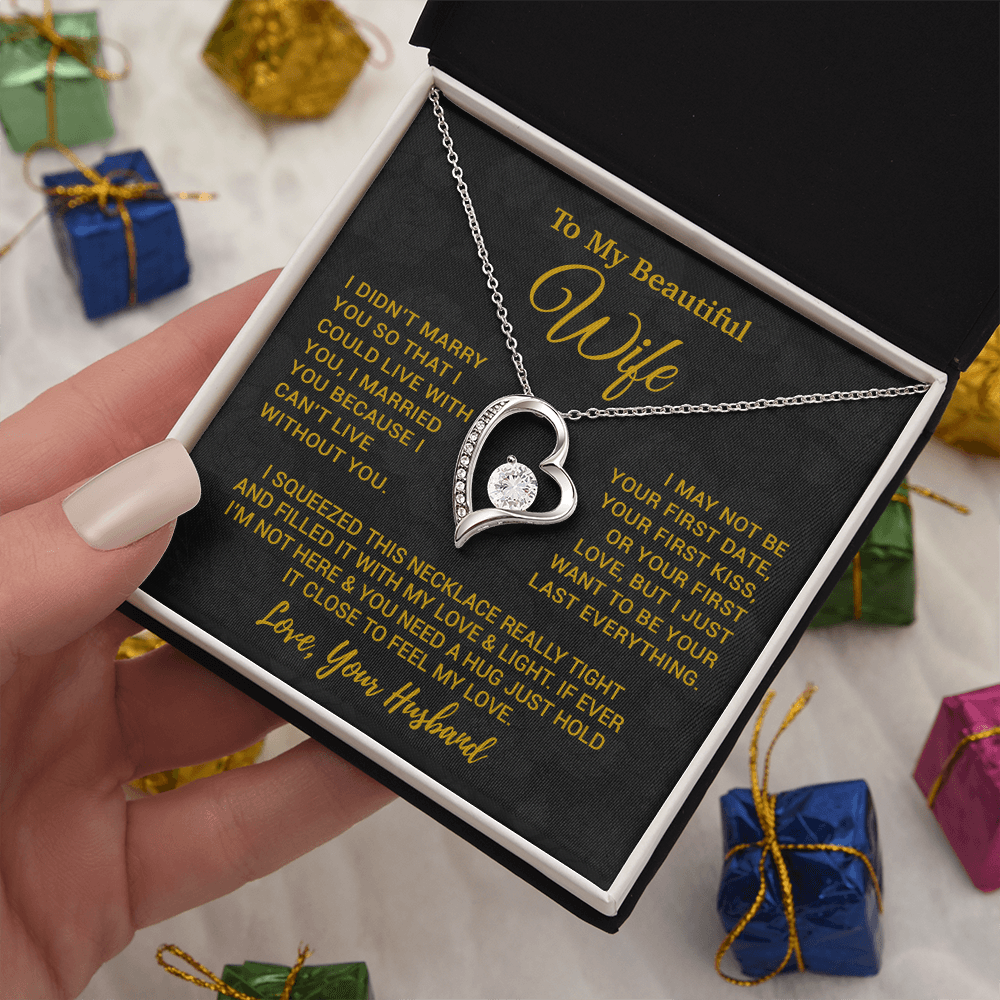 To My Wife Necklace, Christmas Gifts For Women, Anniversary Gift For Wife 23_9