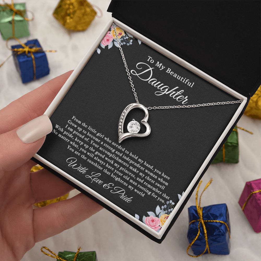 To My Daughter Necklace, Daughters Birthday, Unique, Grown Up Daughter