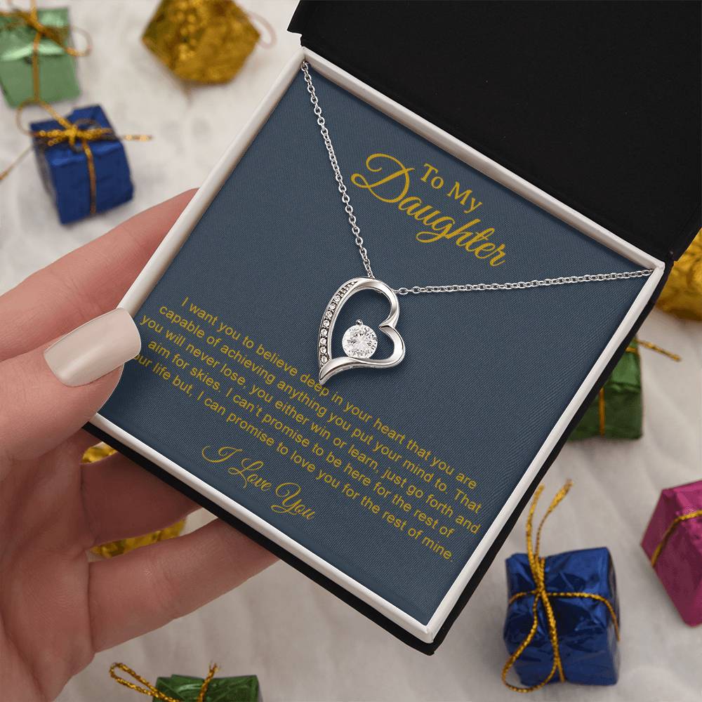 To My Daughter Necklace, Daughter Father Necklace, Daughter Gift From Dad 11_9