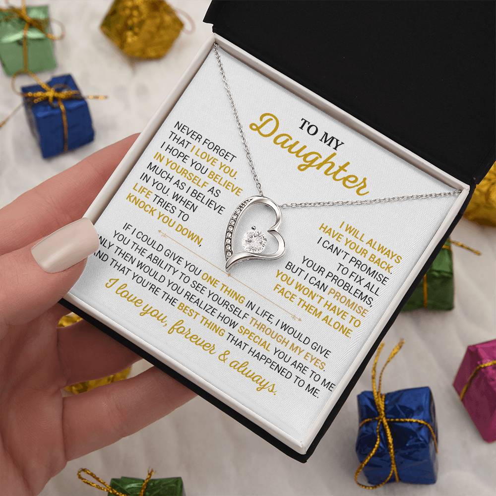 To My Daughter Necklace, Gift for Daughter from Dad,Daughter Father Necklace 10_9