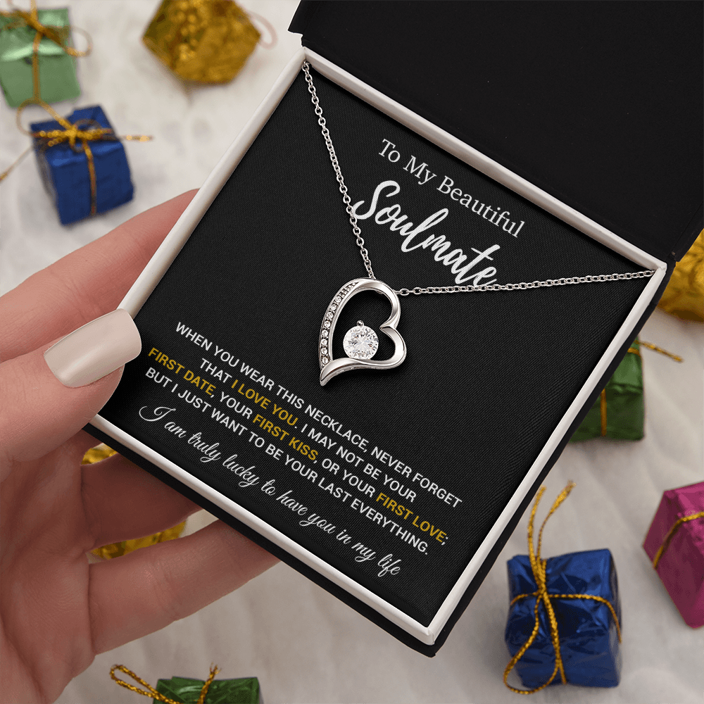 To My Soulmate Necklace, Valentines Day Gift, Gift For Wife, Anniversary Gift 7_1