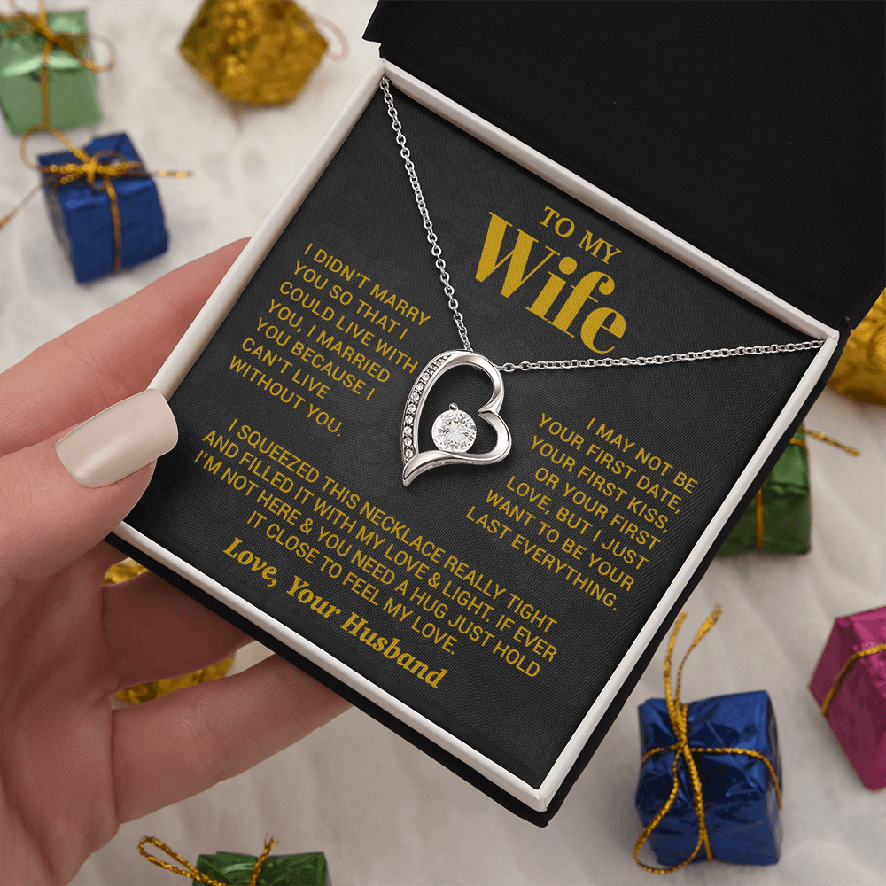 To My Wife Necklace, Christmas Gifts For Women, Anniversary Gift For Wife 27_9