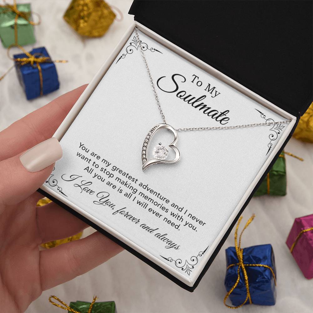 To My Soulmate Necklace, Gift For Her, Christmas Gift, Birthday Gift 17_10