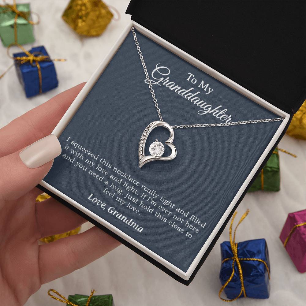 To My Granddaughter Necklace, Granddaughter Gift, Gifts for Granddaughters, Granddaughter Necklace 11-9