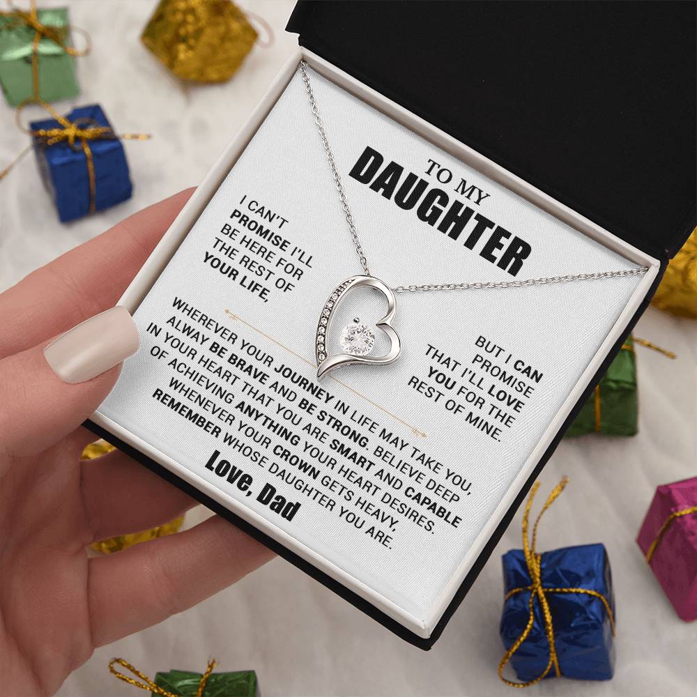 To My Daughter Necklace, Gift for Daughter from Dad, Daughter Father Necklace 11_10