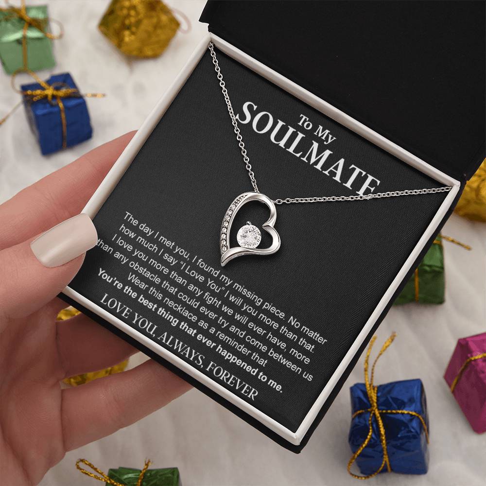To My Soulmate Necklace, Birthday Gift for Her, Anniversary Gifts, Christmas Gift 18_8