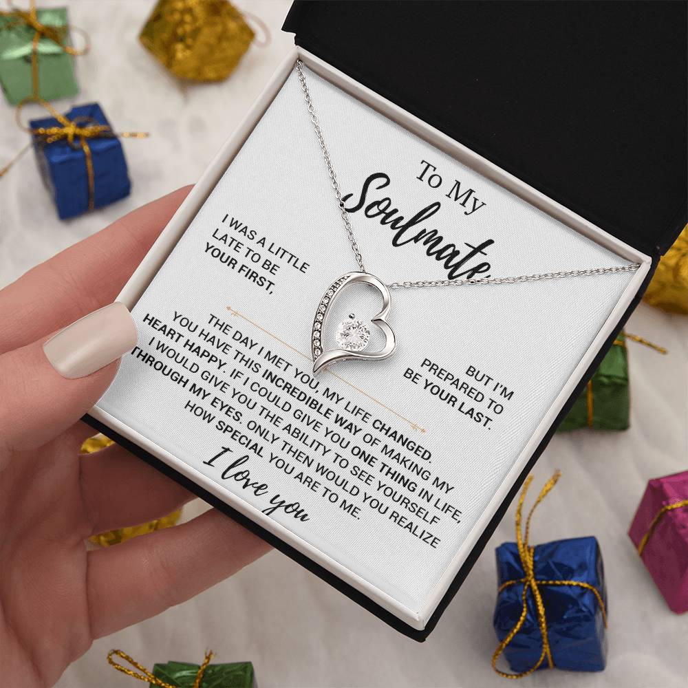 To My Soulmate Necklace, Soulmate Gift, Christmas Gift 11_9