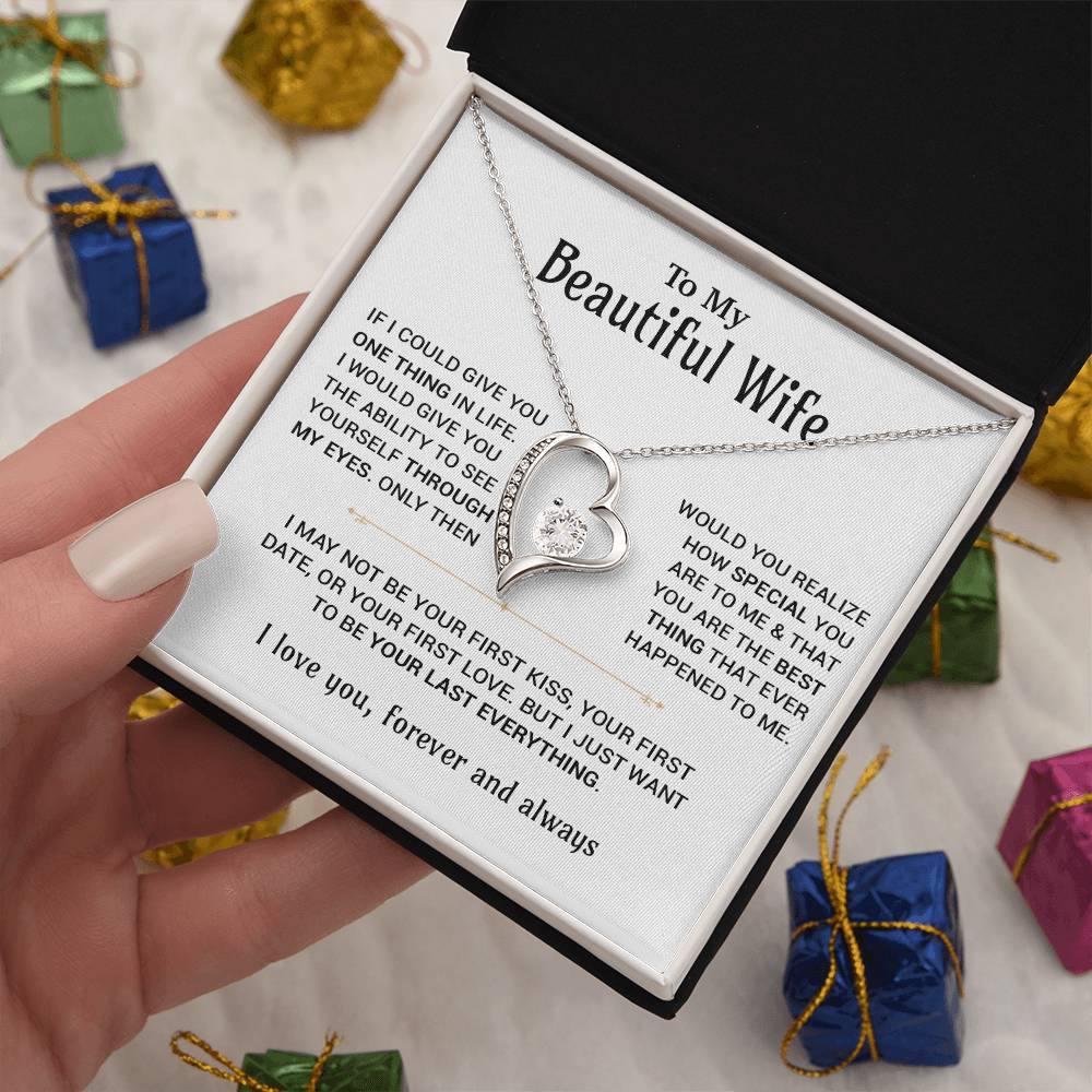 To My Wife Necklace, Christmas Gifts For Women, Anniversary Gift For Wife 25_10