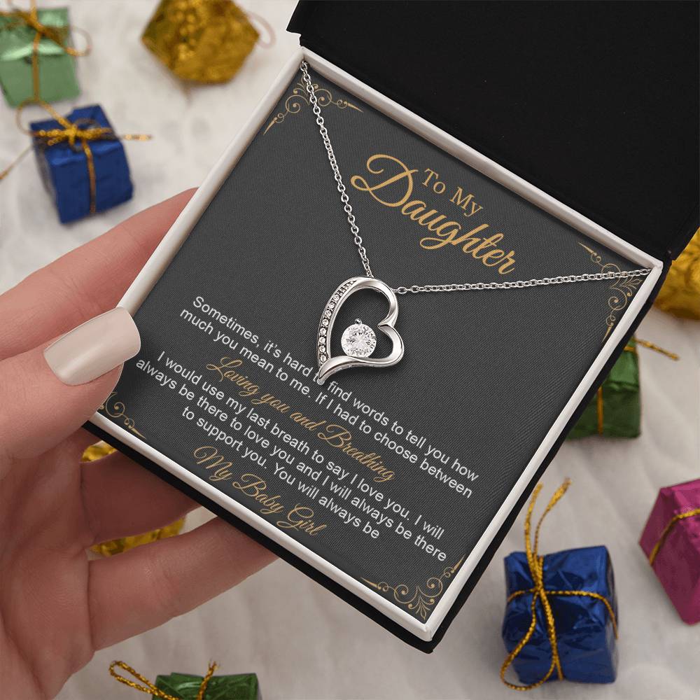 To My Daughter Necklace, Gift to My Daughter, Graduation Gift for Daughter