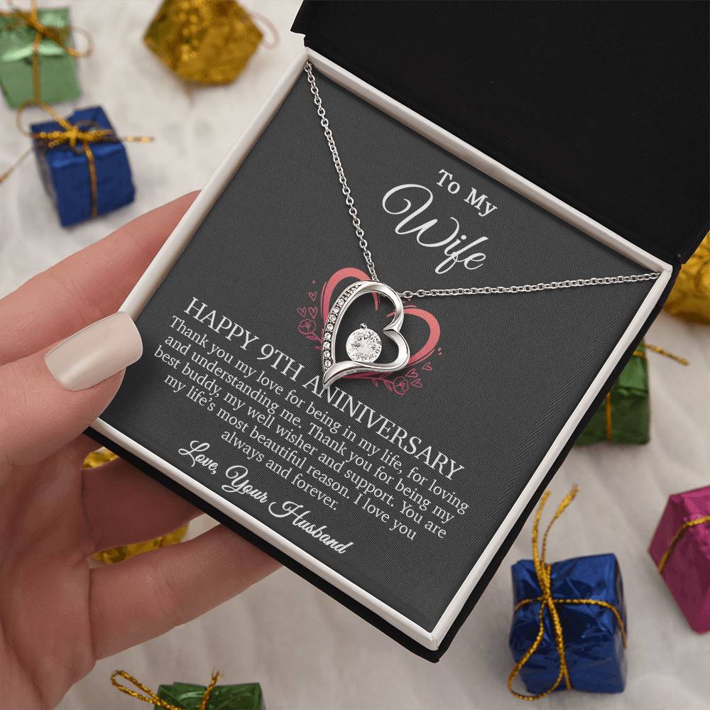 9th Anniversary Gift For Wife, 9 Year Anniversary Gifts, 9th Wedding Anniversary Gift Ideas
