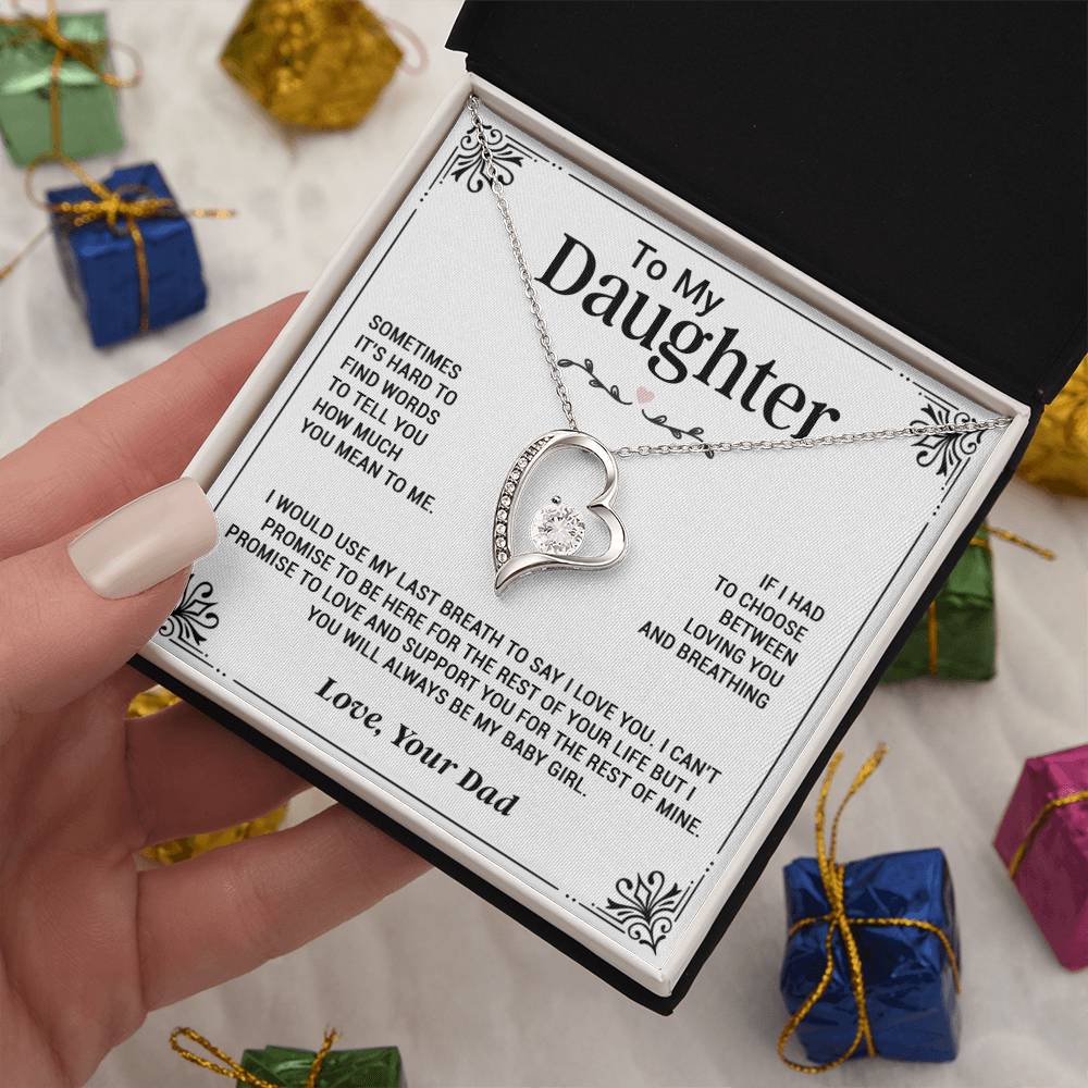 To My Daughter Necklace Gift for Daughter from Dad,Daughter Father Necklace 5_12