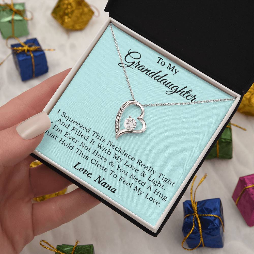 To My Granddaughter Necklace, Granddaughter Gift, Gifts for Granddaughters, Granddaughter Necklace 31_10