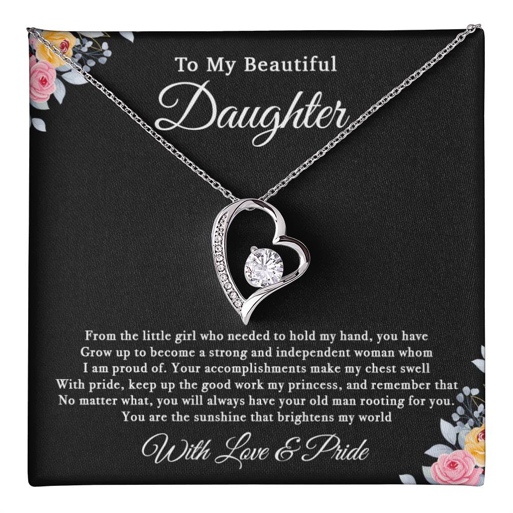 To My Daughter Necklace, Daughters Birthday, Unique, Grown Up Daughter