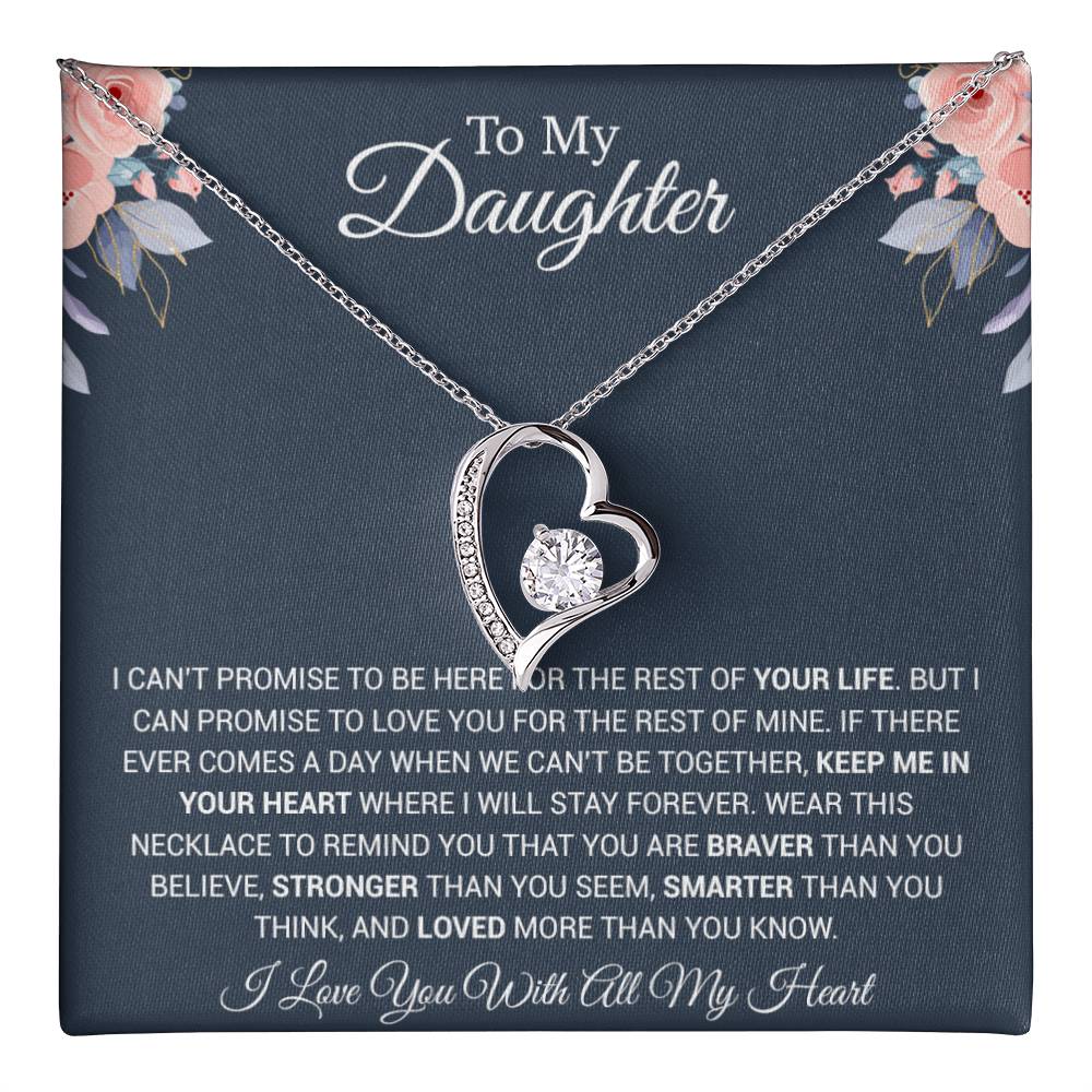To My Daughter Necklace, Daughter Father Necklace, Daughter Gift From Dad, Mom 16_11