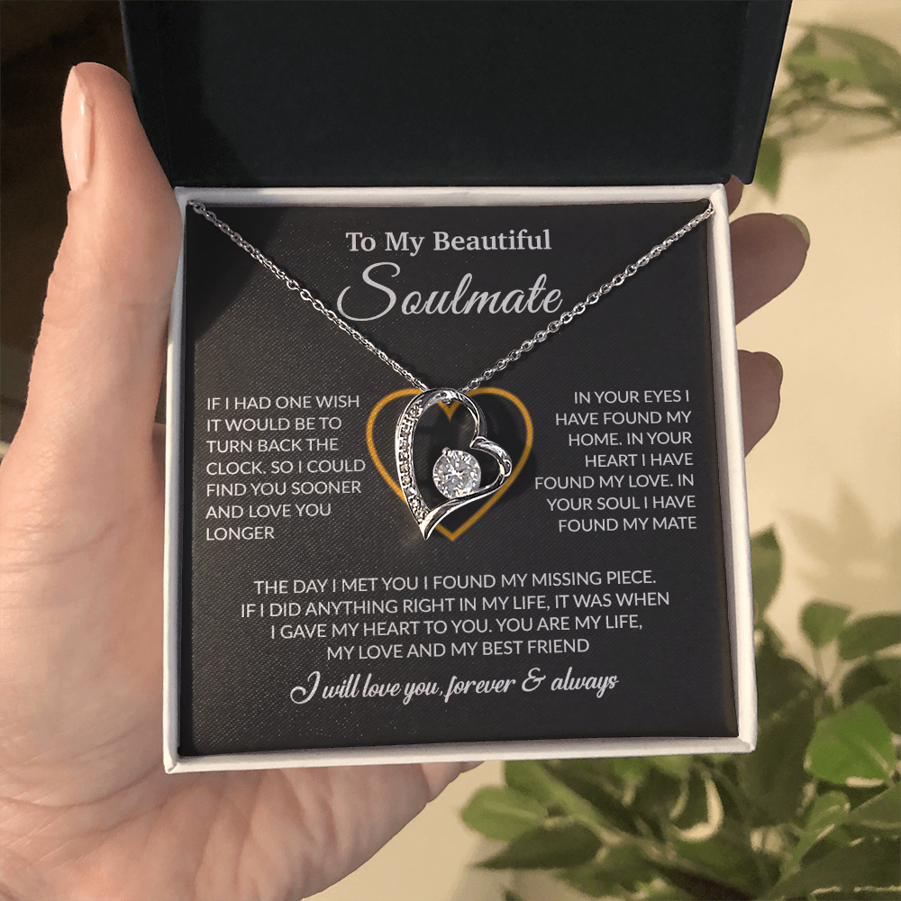 To My Soulmate Necklace, Anniversary Gift For Wife, Valentine Gift for Wife 17_12