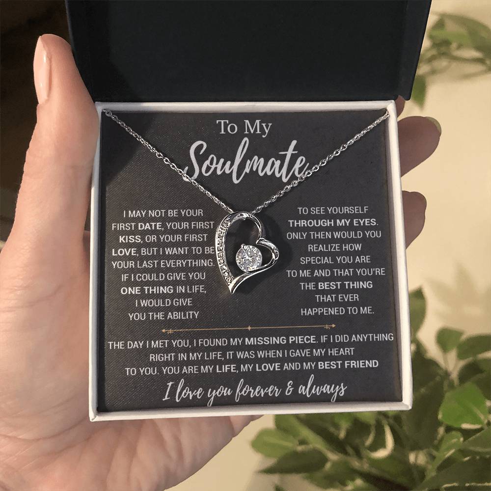 To My Soulmate Necklace, Birthday Gifts For Her, Christmas Gift For Soulmate 13_9