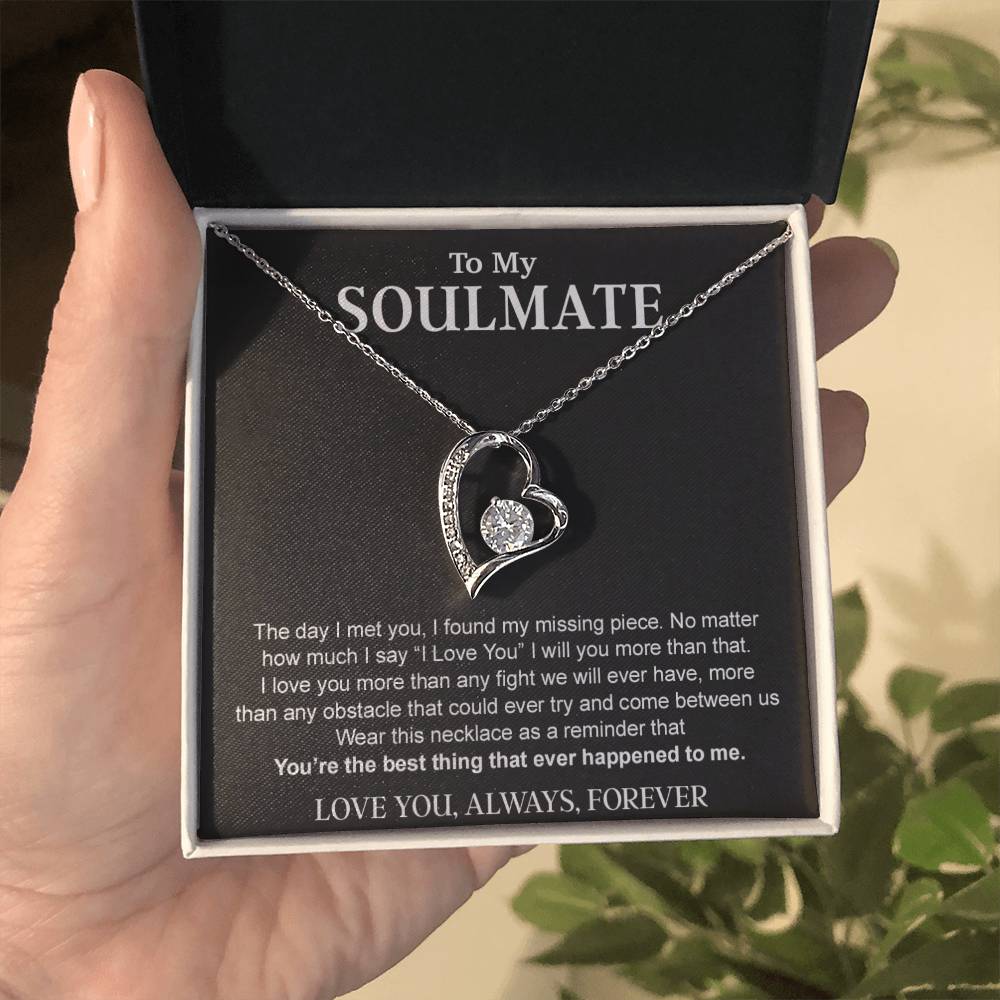 To My Soulmate Necklace, Birthday Gift for Her, Anniversary Gifts, Christmas Gift 18_8