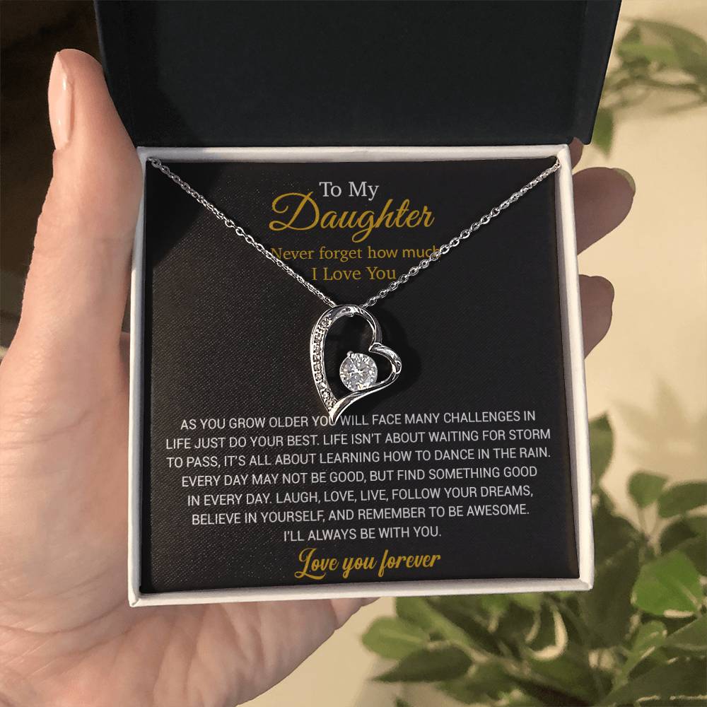 To My Daughter Necklace, Daughter Mother Necklace, Daughter Gift From Mom 29_11