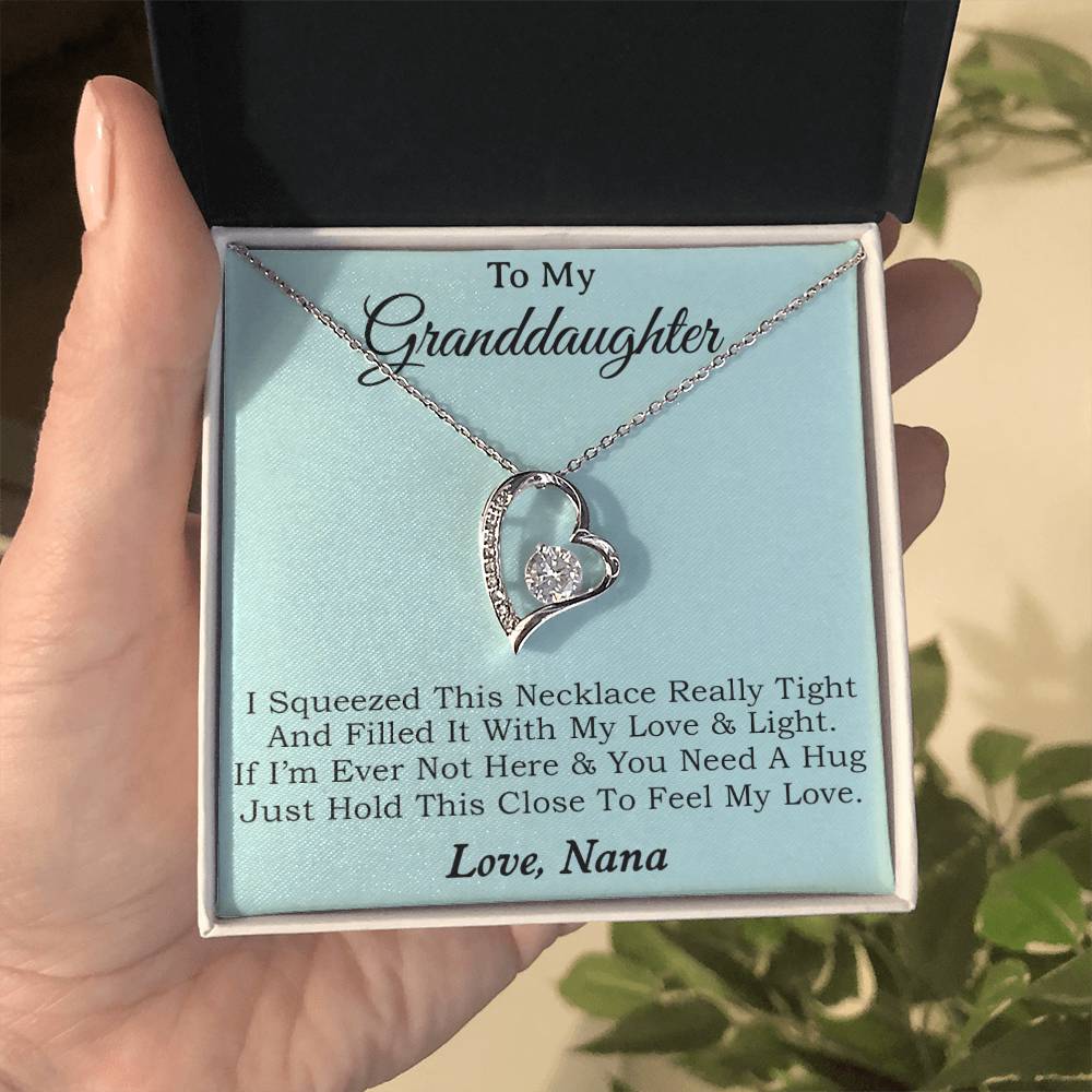 To My Granddaughter Necklace, Granddaughter Gift, Gifts for Granddaughters, Granddaughter Necklace 31_10