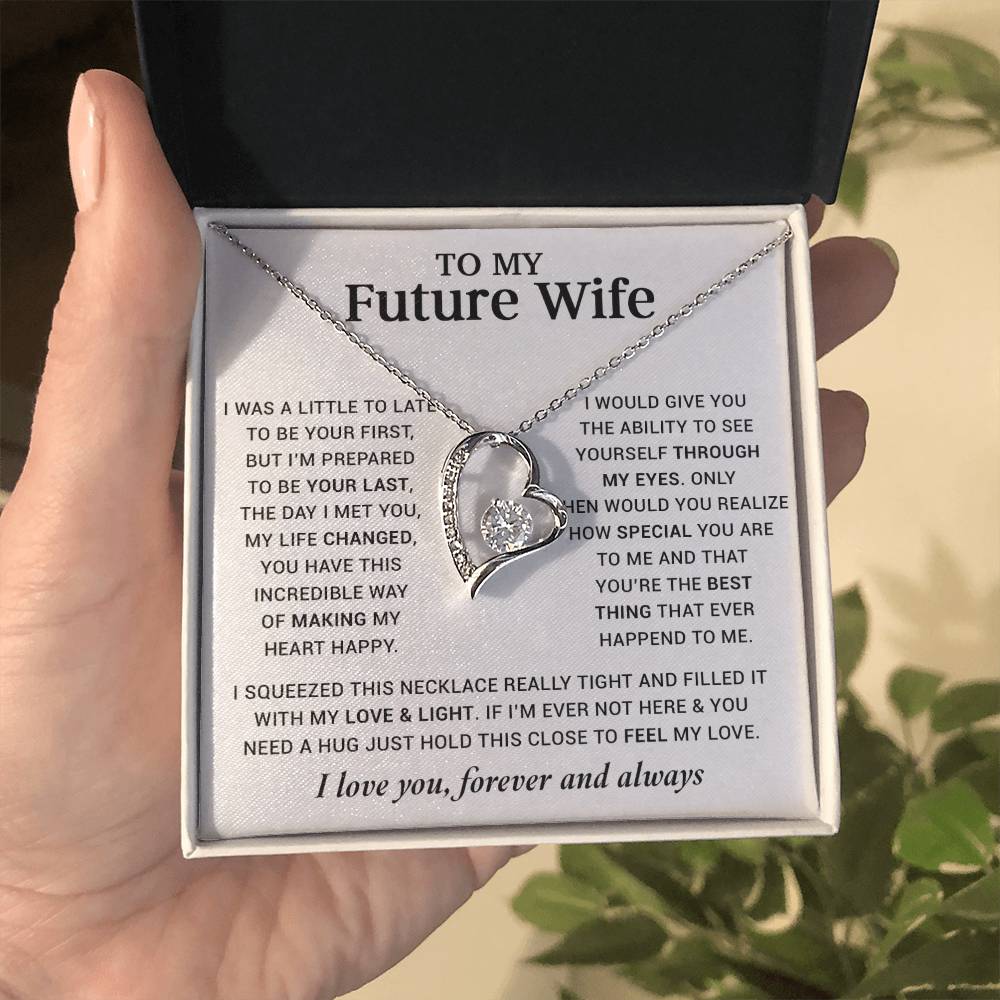 To My Future Wife Necklace, Anniversary Birthday Christmas Gift for Her 18_10