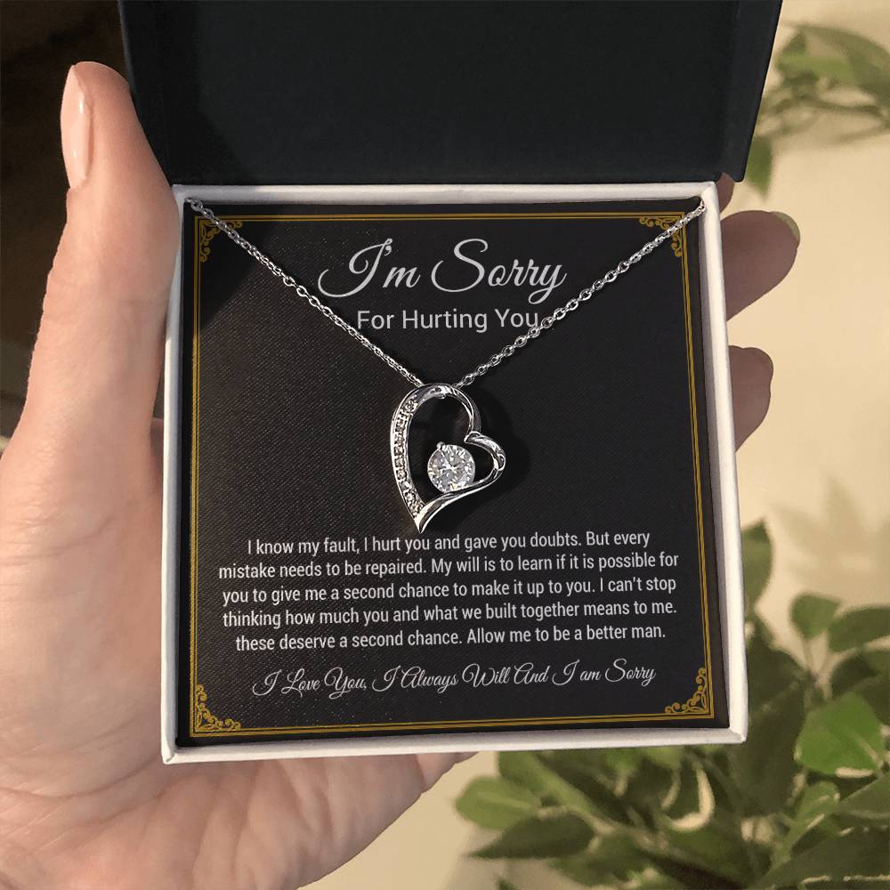 I'm Sorry Necklace Gifts, Apology Gifts For Her, Forgiveness Gift, Wife Gift 16_4