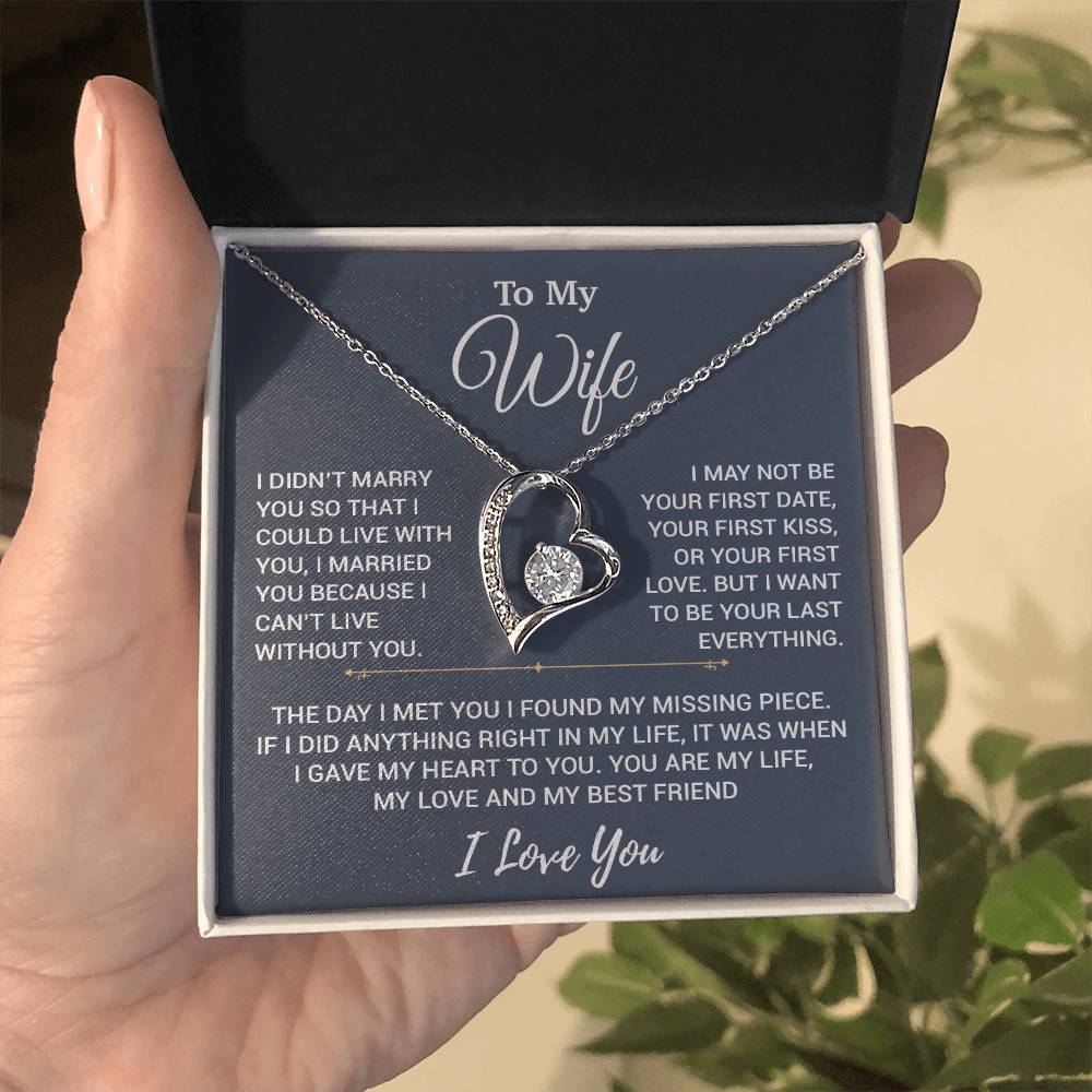 To My Wife Necklace, Christmas Gifts For Women, Anniversary Gift For Wife 16_11