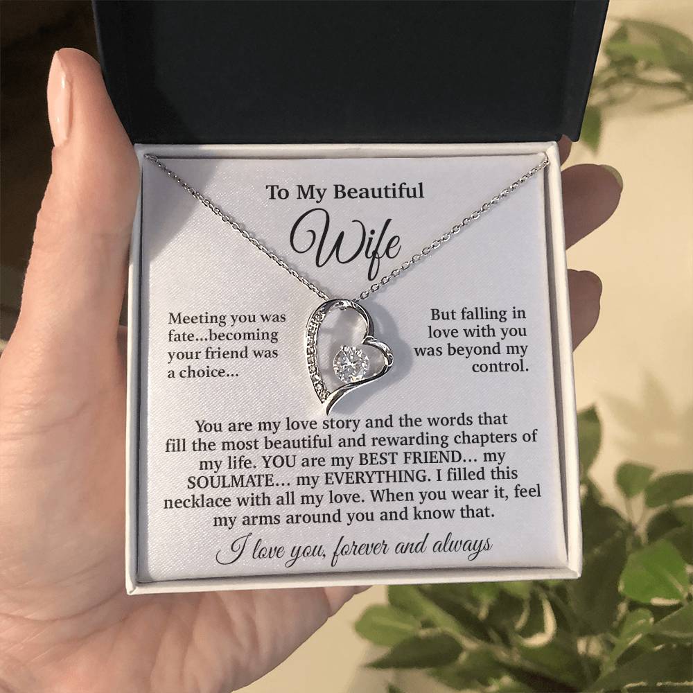 To My Wife Necklace, Gift From Husband, Anniversary Gifts Wife_23_3