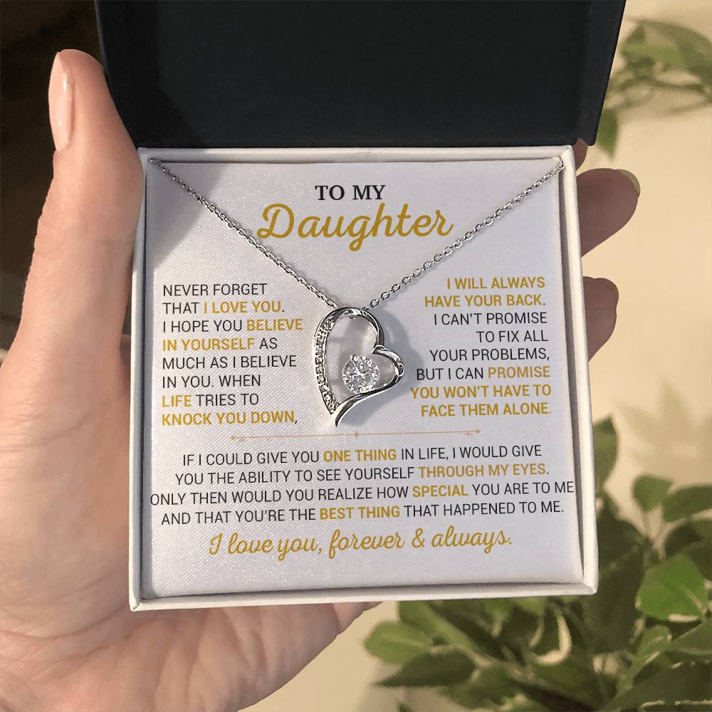To My Daughter Necklace, Gift for Daughter from Dad,Daughter Father Necklace 10_9