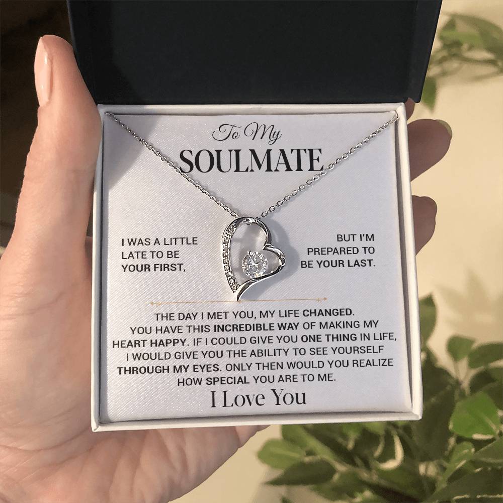 To My Soulmate Necklace, Soulmate Gift, Christmas Gift 22_11