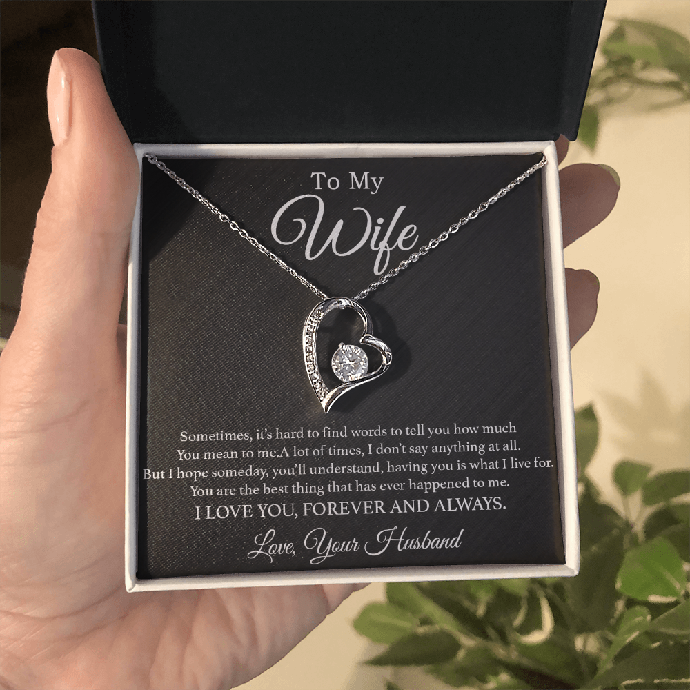 To My Wife Necklace, Gift For Wife, Anniversary Gift For Wife, Necklace For Wife 28_2