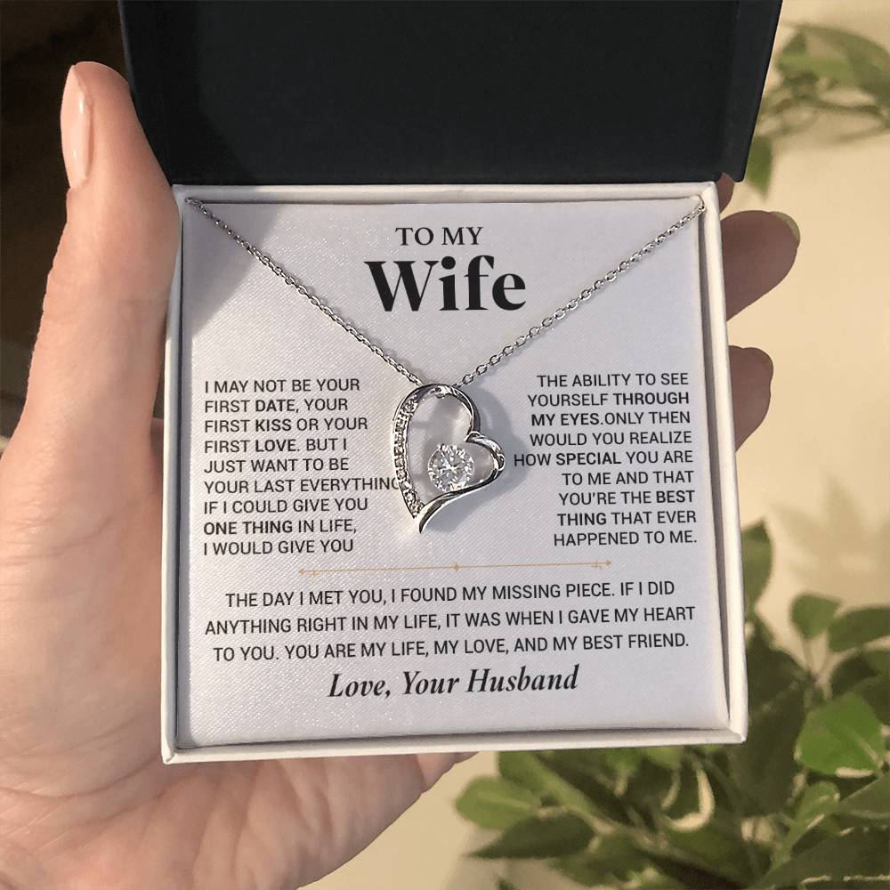 To My Wife Necklace, Christmas Gift For Wife, Christmas Gifts For Her, Wife Gift 21_7