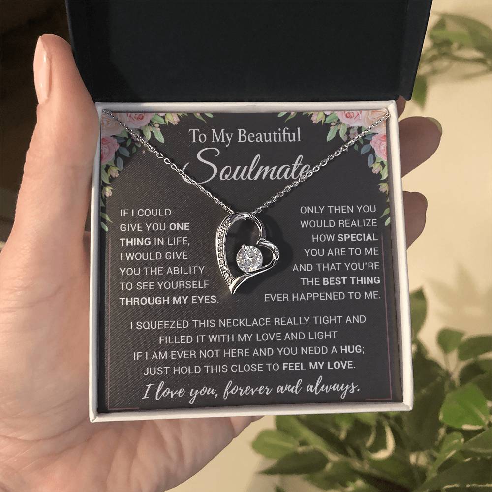 To My Soulmate Necklace, Birthday Gifts For Her, Christmas Gift For Soulmate 20_11