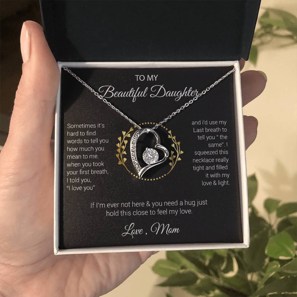 To My Beautiful Daughter Gift For Daughter From Mom, Daughters Birthday