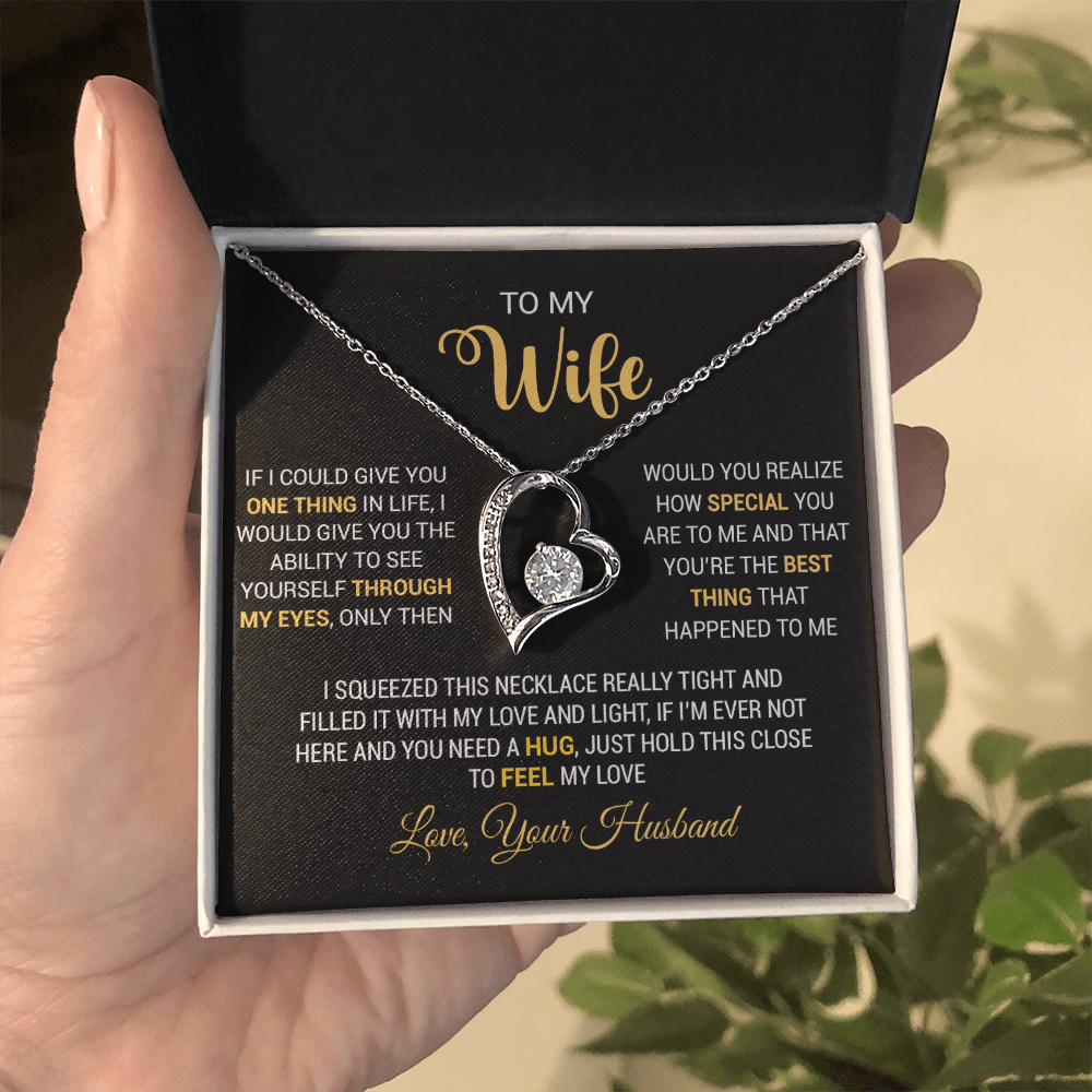To My Wife Necklace, Gift For Wife, Anniversary Gift For Wife, Christmas Gift 25_9