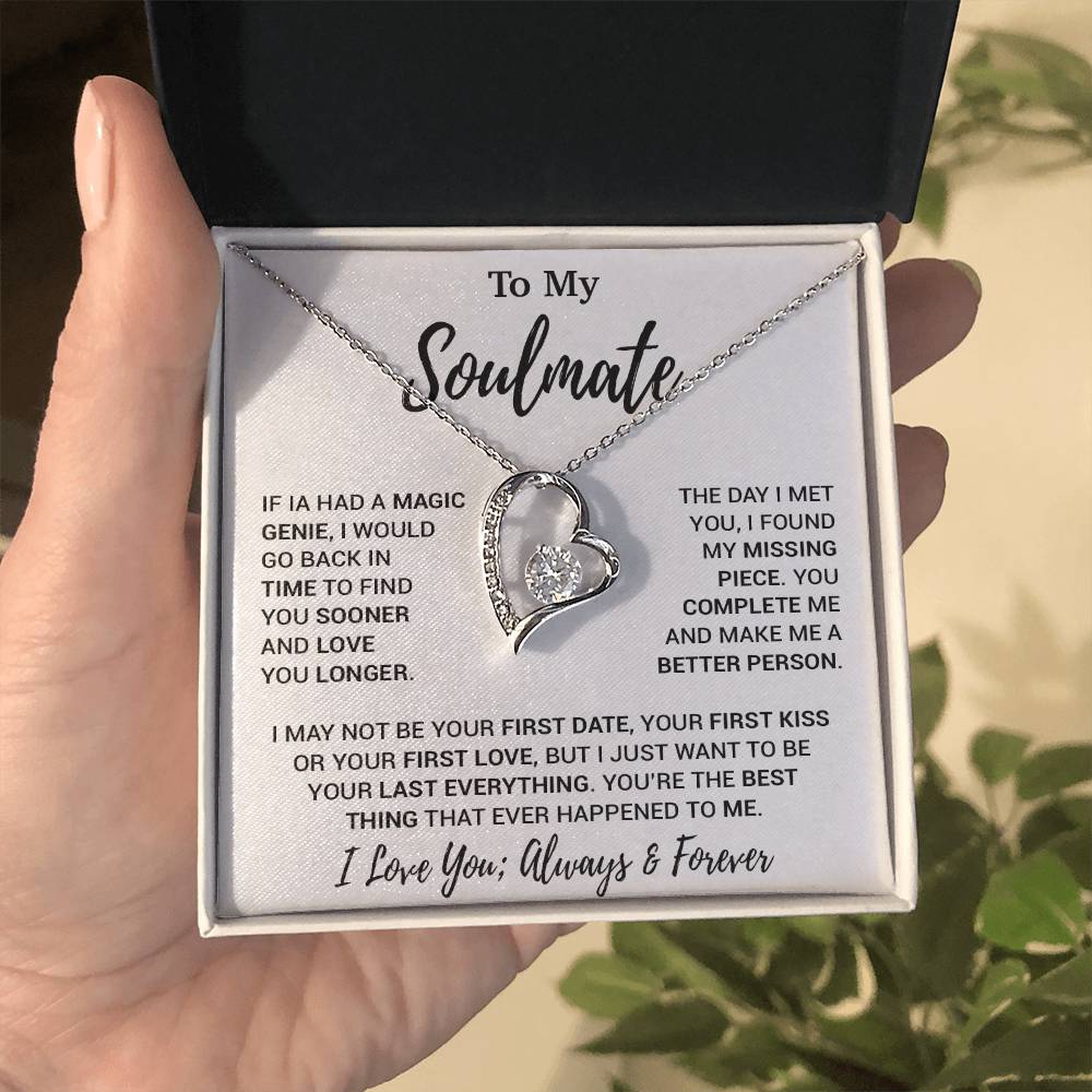 To My Soulmate Necklace, Birthday Gifts For Her, Christmas Gift For Soulmate 18_10