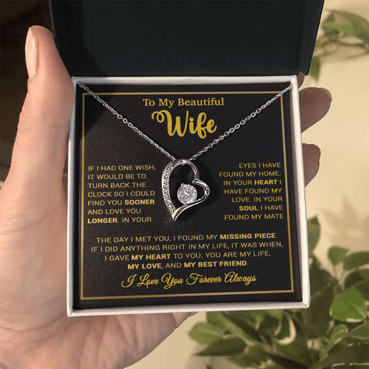 To My Wife Necklace, Gift For Wife, Anniversary Gift For Wife, Christmas Gift 27_9