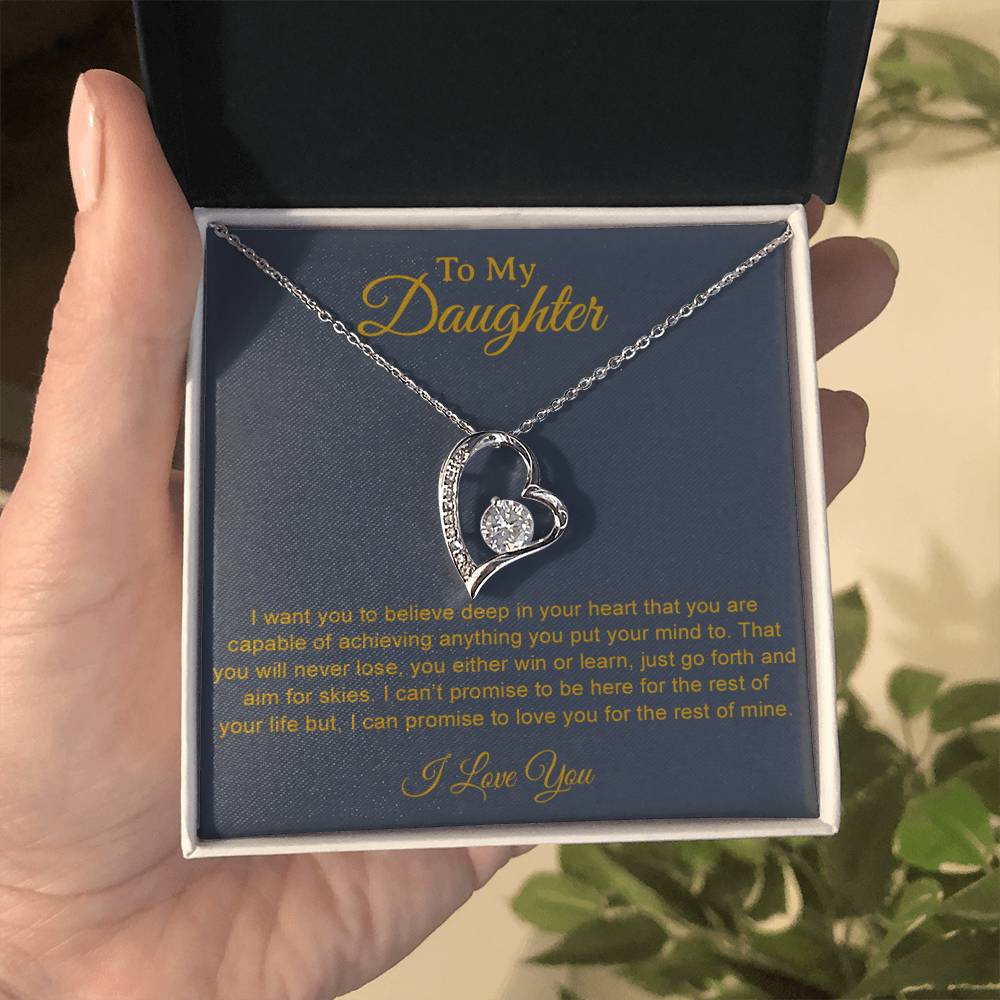 To My Daughter Necklace, Daughter Father Necklace, Daughter Gift From Dad 11_9