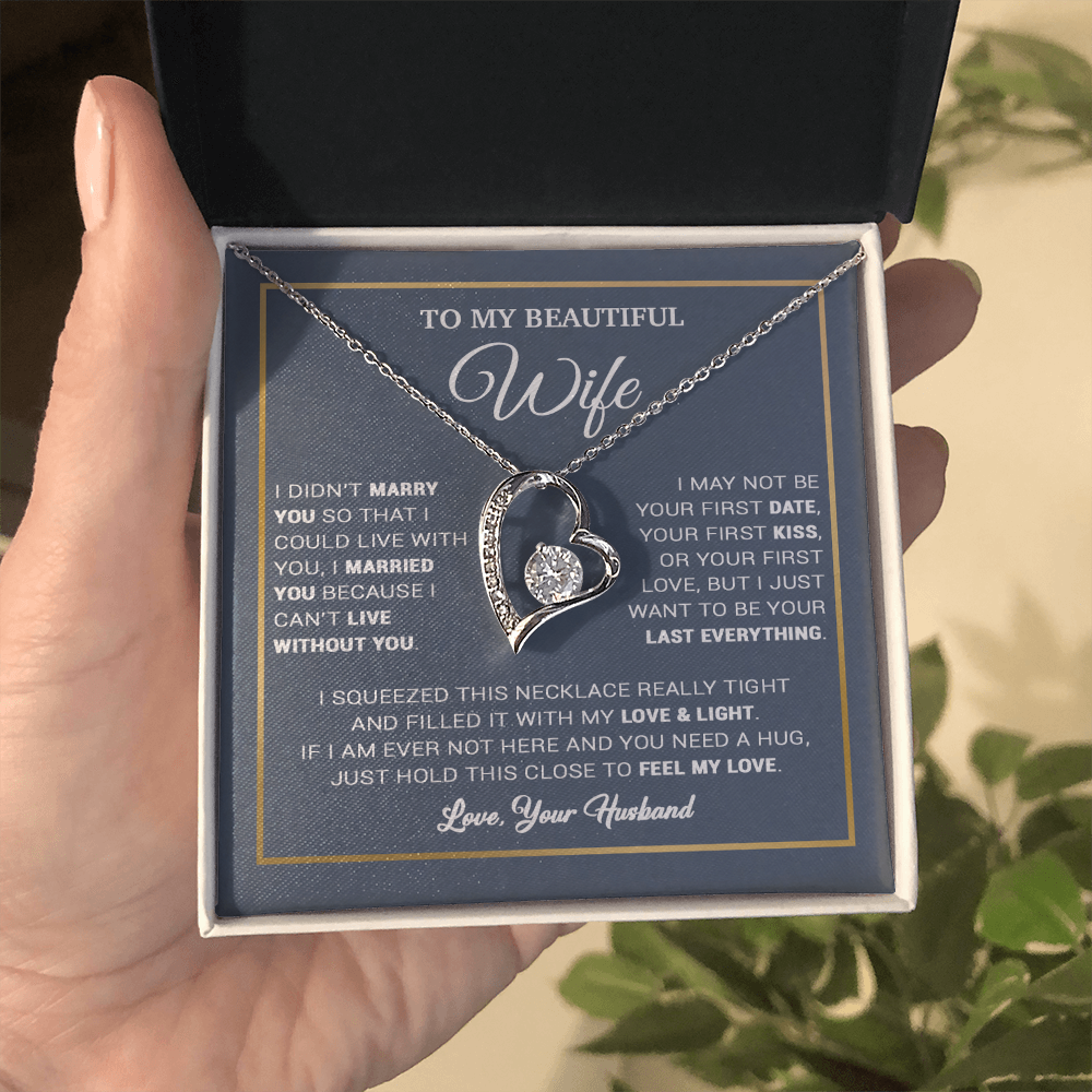 To My Wife Necklace, Gift For Wife, Anniversary Gift For Wife, Christmas Gift 13_12